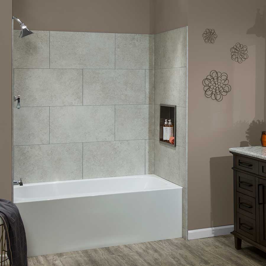 Tub & Shower Kit in Storm Harbor Tub & Shower Kit in Storm Harbor