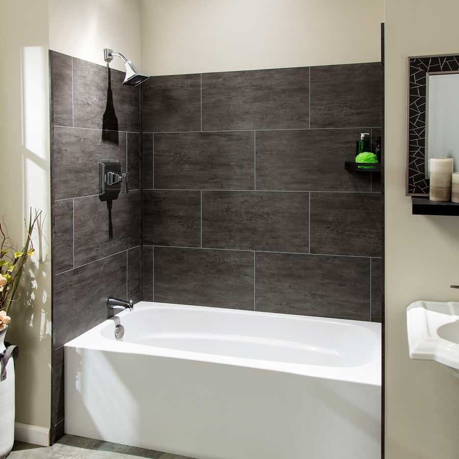 Tub & Shower Kit in Harbor Ash Tub & Shower Kit in Harbor Ash