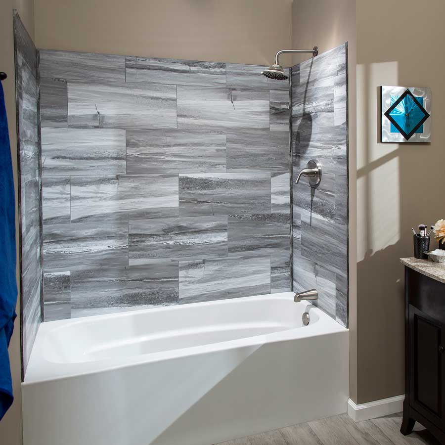 Tub & Shower Kit in Secluded Sealine Tub & Shower Kit in Secluded Sealine